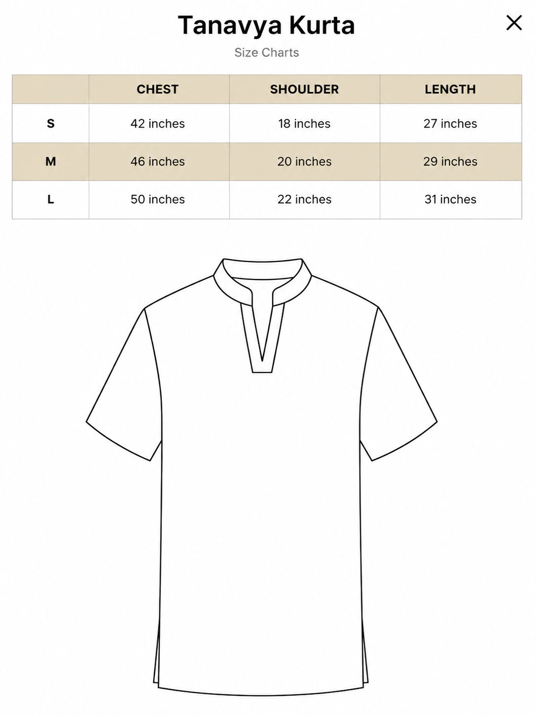 Tanavya Kurta